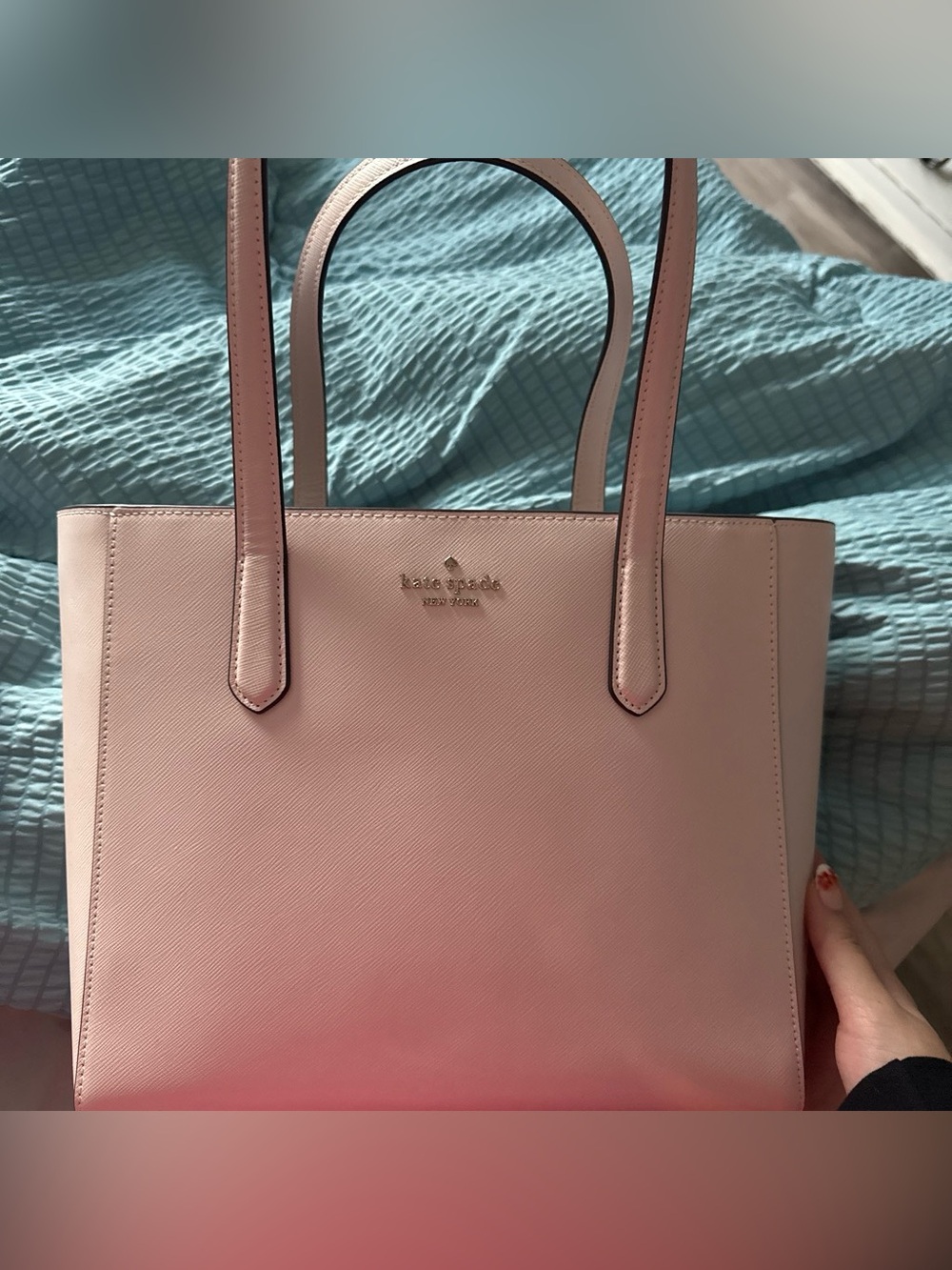 kate spade Pale Pink Leather Tote